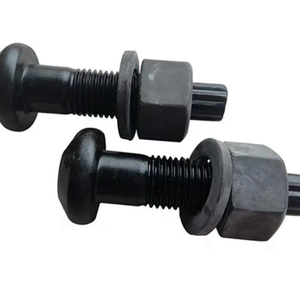 Vis en acier allié à filetage métrique fin avec écrous de blocage, électro-plaquées, fabriquées en Chine pour l'assemblage d'instruments de précision et de vannes - Product Image 1