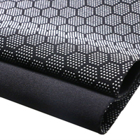 Nouveau tissu en maille alvéolée en plastique, antidérapant, respirant, 100 % polyester, néoprène, mousse PU pour extérieur et automobile