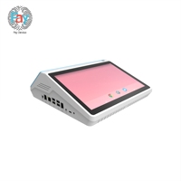Tablette tactile Android POS de 10 pouces pour restaurant commande de nourriture double écran avec scanner d'imprimante de caisse enregistreuse