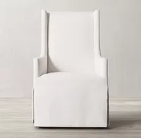 Sassanid – ensemble de salle à manger de luxe américain, classique, en tissu, avec jupe, fauteuil, siège, fourniture d'usine