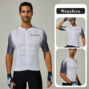 Custom Pro Team Korte Mouw Fietsjersey Ademend Snel Droog Sportkleding OEM <span class=keywords><strong>Design</strong></span> Fietsjersey voor Buitenritten - Product Image 2