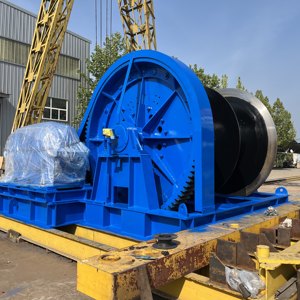 5 Ton Light Duty <strong>Steel</strong> Hydraulic <strong>Winch</strong> Cable <strong>Drum</strong> Anchor Diesel <strong>Winch</strong> Featuring <strong>Steel</strong> Gearbox Pump Engine Motor Core Components - Product Image 3