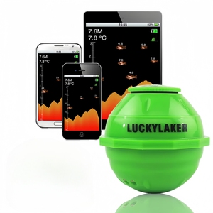 LUCKY FF916 Sonar de balayage latéral intelligent sans fil pour la sonorisation sous-marine, détecteur d'écho, outil de pêche pour iOS et Android - Product Image 6