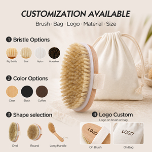<span class=keywords><strong>Cepillo</strong></span> Corporal Seco <span class=keywords><strong>de</strong></span> Bambú Natural <span class=keywords><strong>de</strong></span> Marca Privada con Cerdas <span class=keywords><strong>de</strong></span> Sisal y Jabalí, <span class=keywords><strong>Cepillo</strong></span> Exfoliante y <span class=keywords><strong>de</strong></span> Masaje para la Piel - Product Image 3