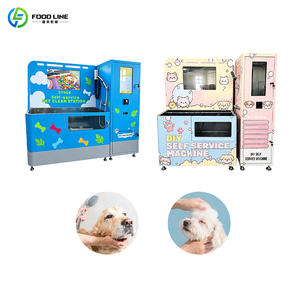 <span class=keywords><strong>Station</strong></span> <span class=keywords><strong>de</strong></span> lavage pour chiens en libre-service avec <span class=keywords><strong>machine</strong></span> distributrice, élévation électrique et structure en acier inoxydable - Product Image 5
