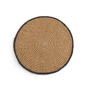 Produit phare : Sets de table en raphia crocheté, couleur naturelle charmante - Product Image 4