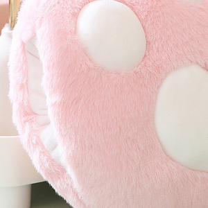 Coussins en peluche chauds en forme de patte de chat et de patte d'ours, colorés, vente en gros d'usine, coussins de sieste pour le bureau, cadeaux - Product Image 6
