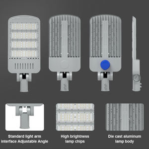 AORUITAI Vente Chaude Lampe de Rue LED <span class=keywords><strong>en</strong></span> Aluminium Étanche IP65 Lampe de Jardin Extérieure Lampe de Rue pour l'Éclairage Routier - Product Image 3