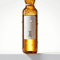 Base de Maquillage Professionnelle à l'Eau de Rose Fermentée, Ampoule Sérum Éclatant Hydratant Effet Rosée, Essence Visage pour Soins de la Peau de Mariée