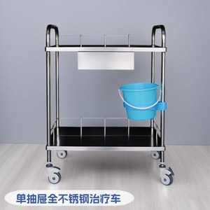 Stainless Steel Endoscope Transport Cart 600800*460*1045mm Durable Hospital Medical Instrument <b>Storage</b> Trolley - Product Image 1