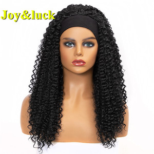 Perruque en <span class=keywords><strong>cheveux</strong></span> synthétiques <span class=keywords><strong>pour</strong></span> femmes noires, vente en gros, bandeau <span class=keywords><strong>Afro</strong></span> court, crépu et bouclé - Product Image 6