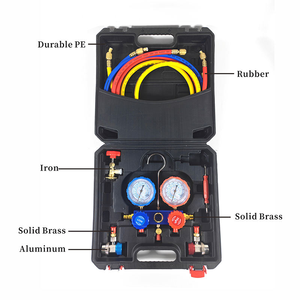 <span class=keywords><strong>ชุด</strong></span>มาตรวัดสารทำความเย็น HVAC <span class=keywords><strong>ชุด</strong></span> R410A R134A R32ทำความเย็นเครื่องมือซ่อมเครื่องปรับอากาศ<span class=keywords><strong>ชุด</strong></span>อุปกรณ์ชาร์จท่อ - Product Image 2