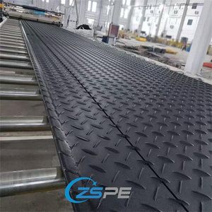 Tapis routier HDPE ZSPE en promotion avec connecteur métallique pour terrains boueux - Product Image 4