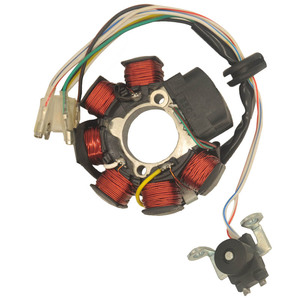Nouvelle bobine d'allumage magnéto 100 % cuivre pour moteur de moto Yamaha FORCE-1/FIZR 110cc 2 temps Underbone - Qualité supérieure - Product Image 1