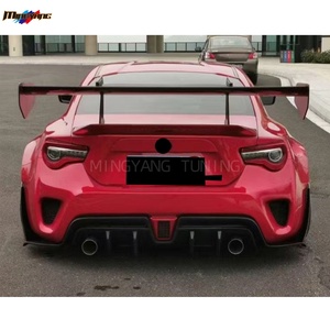 Kit de carrocería de material FRP para Toyota GT86 Subaru <span class=keywords><strong>BRZ</strong></span>, accesorios para parachoques, actualización a diseño robotizado, kit de carrocería ancha. - Product Image 5