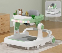 Andaderas para Bebés con Ruedas y Asiento 4 en 1, Andadera de Aprendizaje de Alta Calidad, Andadera para Sentarse y Ponerse de Pie, Andadera para Niños