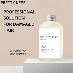 Champú Profesional para la Reparación de la Estructura del Cabello con Nicotinamida, Fortalece las Uniones del Cabello Dañado, Marca Privada - Product Image 2