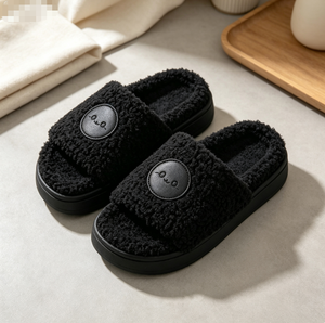 Winter Plush Sandalias de mujer zapatos de mujer zapatos de mujer chaussures femme slippers <b>women</b> shoes sandales femme <b>sandals</b> - Product Image 5