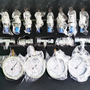 数字液压压力测试套件 4 个压力表 用于挖掘机零件诊断工具的液压压力表 - Product Image 2