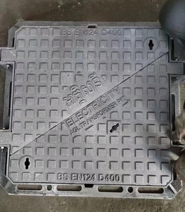 Aanpasbare Heavy-Duty Nodulair Gietijzeren Putdeksels Voor Cirkelvormige E600 Drainagesystemen Met Verschillende Diameter Gietijzer Materiaal - Product Image 4