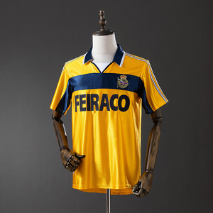 Personalización de alta calidad, camiseta retro estilo clásico Deportivo <span class=keywords><strong>La</strong></span> <span class=keywords><strong>Ciudad</strong></span> 95/96/97 <span class=keywords><strong>La</strong></span> Coruña - Product Image 3