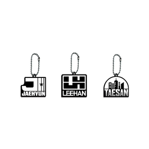 Custom Wholesale Star Name Brand Acrylic Key Chain PVC UV Printing Cartoon Souvenir Fashion Trend Accessories - Product Image 3