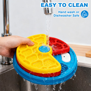 Comedero Lento de 3 Niveles para Perros, Dispensador Interactivo de Alimentos para Prevenir la Hinchazón, Diseño Antiderrames y Antideslizante para Perros - Product Image 6