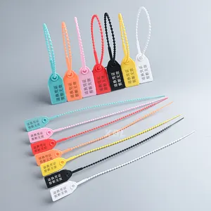 Hangtag plastic seal string,security lock clothing hangtag rope plastic label tag injection seal string/.