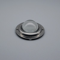En gros verre optique convexe plano lentille de condensateur pour l'épi a mené la lampe-torche de lumière de tache de lampe automatique de projecteur