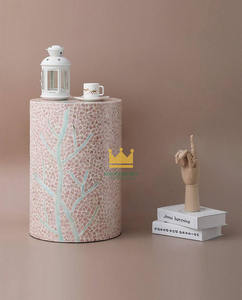 Taburete Multifuncional Moderno de Primera Calidad a Precio de Fábrica, Mesa de Perlas, Mueble Decorativo Hecho a Mano para el Hogar - Product Image 2