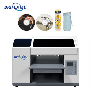 Mesin Printer UV Flatbed A3 Baru XP600 untuk Kulit PVC CMYK Putih, Mesin Cetak Botol Datar & Silinder untuk Toko Percetakan dan Peternakan - Product Image 5