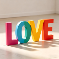 Lettres géantes pour événements, location d'équipements pour fêtes, lettres géantes pour anniversaires, mariages, décoration d'événements
