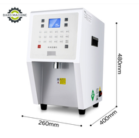 Machine distributrice de thé aux perles et de poudre de matcha à moteur, facile à utiliser, pour usage commercial, avec doseur de sucre, haute efficacité