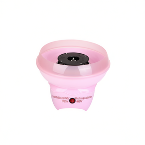 Máquina para hacer algodón de azúcar eléctrica rosa, 1 unidad, regalo para niños, cumpleaños, Navidad - Product Image 1
