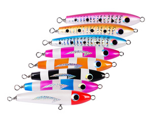 เหยื่อปลอมแบบจมน้ำ ขนาดใหญ่ 51.5 ซม. น้ำหนัก 60.5 กรัม สำหรับตกปลาทะเล ปลาใหญ่ ปลาแซลมอน น้ำเค็ม - Product Image 5