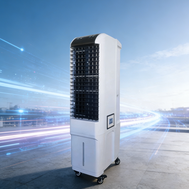 New Arrival double centrifugal fan  5000m3/h Movable Evaporator air Coolers for Commercial Use with lower noice