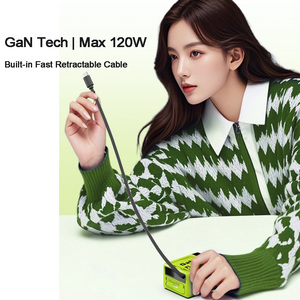 <span class=keywords><strong>Chargeur</strong></span> USB C GaN 120W PD3.0 QC3.0 Adaptateur de <span class=keywords><strong>chargeur</strong></span> mural rapide pour <span class=keywords><strong>iPhone</strong></span> Samsung Téléphone Android Tablette - Product Image 6