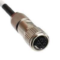 ODM/OEM Suministro de fábrica M12 Código X RJ45 8P8C CAT6A Conjunto de cable 4P 6P 8P 12P Macho Hembra Arnés de cableado Electrónico Hogar PTFE