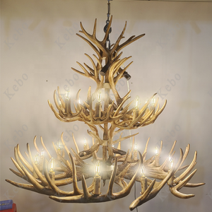 Lampe suspendue industrielle vintage <span class=keywords><strong>en</strong></span> forme <span class=keywords><strong>de</strong></span> <span class=keywords><strong>bois</strong></span> <span class=keywords><strong>de</strong></span> <span class=keywords><strong>cerf</strong></span> pour bars <span class=keywords><strong>de</strong></span> cuisine, <span class=keywords><strong>en</strong></span> résine marron, style loft rétro traditionnel, <span class=keywords><strong>lustre</strong></span> <span class=keywords><strong>en</strong></span> <span class=keywords><strong>bois</strong></span> <span class=keywords><strong>de</strong></span> <span class=keywords><strong>cerf</strong></span> - Product Image 2