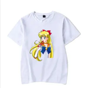 UFOGIFT Anime Sailor Moon Style Cosplay Costume White T-Shirt Sailor Moon Shirt