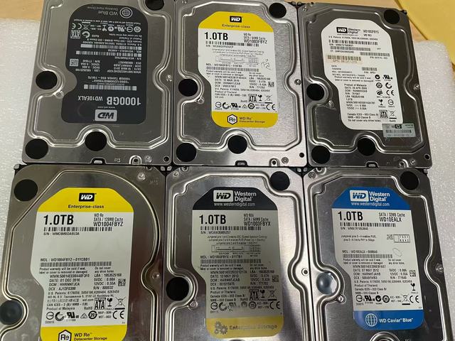 3.5-inch desktop mechanical hard drive, 1TB capacity
