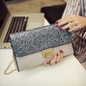 Style coréen Vente Chaude sac principale femme Dames Paillette sac À <span class=keywords><strong>main</strong></span> D'embrayage sac à Dîner - Product Image 2