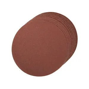 5 Inch Zelfklevende Rug Aluminium Oxide Schuurpapier Schurende Polijsten Papier Schuren Disc