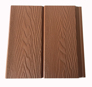 WPC — panneau mural <span class=keywords><strong>en</strong></span> <span class=keywords><strong>bois</strong></span> décorative, 156x21mm, revêtement mural <span class=keywords><strong>en</strong></span> <span class=keywords><strong>plastique</strong></span> 3D, surface <span class=keywords><strong>en</strong></span> relief, verrouillage composite, pour l'extérieur - Product Image 5