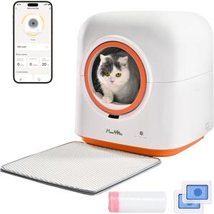 Arenero Inteligente para Gatos Made4Pets de 60L, Autolimpiable con Control por Aplicación, para Gatos de Interior - Product Image 1