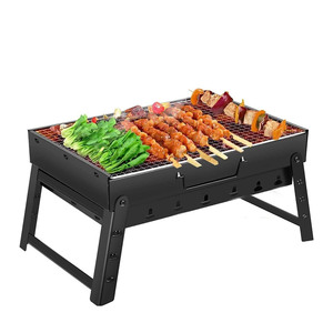 Hot Sale Camping Campfire <b>Grill</b>, <b>Portable</b> Folding Charcoal <b>Grills</b>, Backpacking BBQ <b>Grill</b> for Outdoor Cooking - Product Image 1