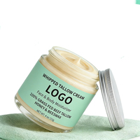 Crème hydratante pour le visage non parfumée au suif de bœuf YOOJ, crème fouettée, lotion pour le corps à base de suif de bœuf nourri à l'herbe, 100% suif de bœuf