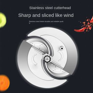 เครื่องหั่นผักผลไม้ไฟฟ้าเครื่องตัดมันฝรั่งสแตนเลส - Product Image 4