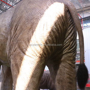 Voi animatronic kích thước thật, chất lượng cao, sống động như thật, có thể tùy chỉnh, dành cho triển lãm tại nhiều địa điểm khác nhau - Product Image 5