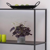 Table console et étagère en fer, style moderne et contemporain, pour salon, petite chambre, décoration de sol, rangement latéral de canapé